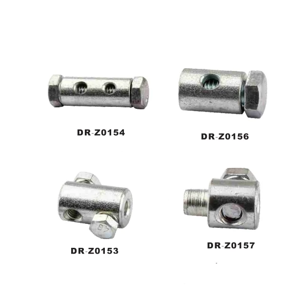 Zinc plated round body Wire rope screw terminal