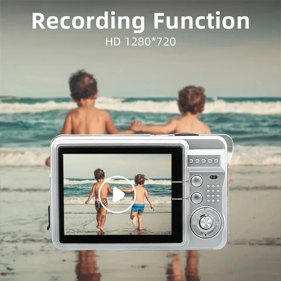 Wholesale High Quality Mini 720p HD Digital Cameras 18mp 8X Digital Zoom Anti-Shake&Face Detection Cameras for Photography