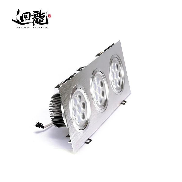 Высокая Яркость Крытый 3x7 Вт Аварийный СИД Коб прожекторное Освещение 3000k 4000k 6000k