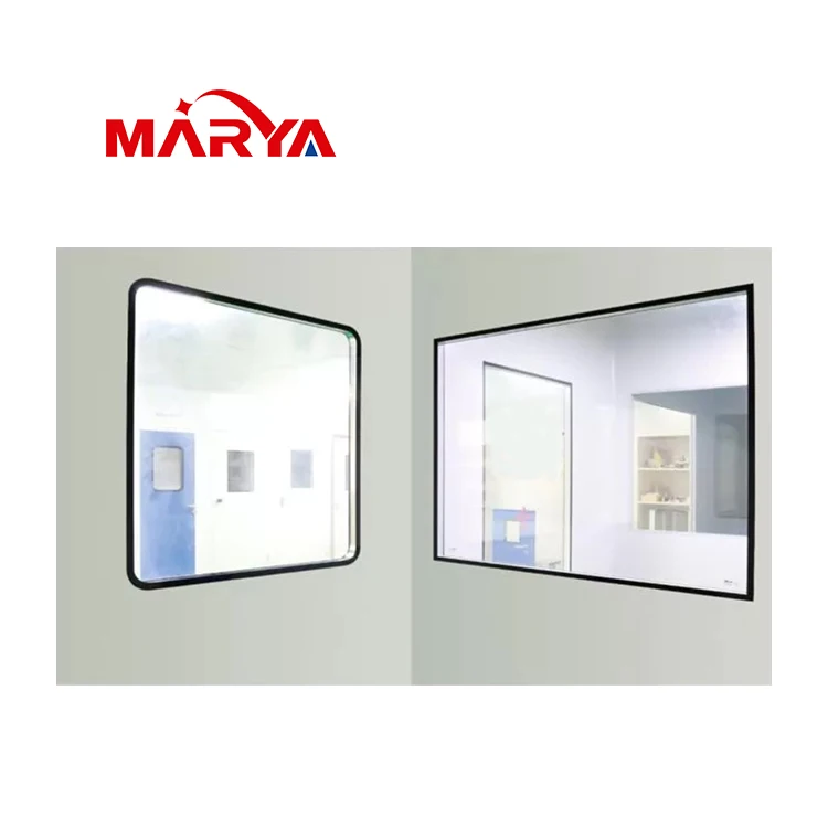 Marya China supplier high strength aseptic customized clean room window for pharmaceutical laboratory industry cleanroom