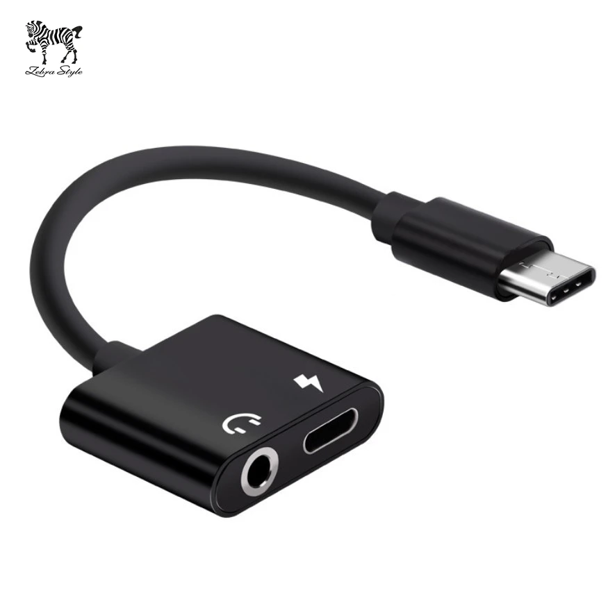 Высококачественный цифровой аудио адаптер типа C на 3,5 мм 2 в 1 адаптер для наушников зарядное устройство из алюминиевого сплава