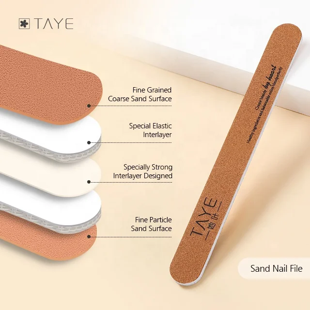 Custom Professional Printed Logo Mini Double Side Nail File 100/180