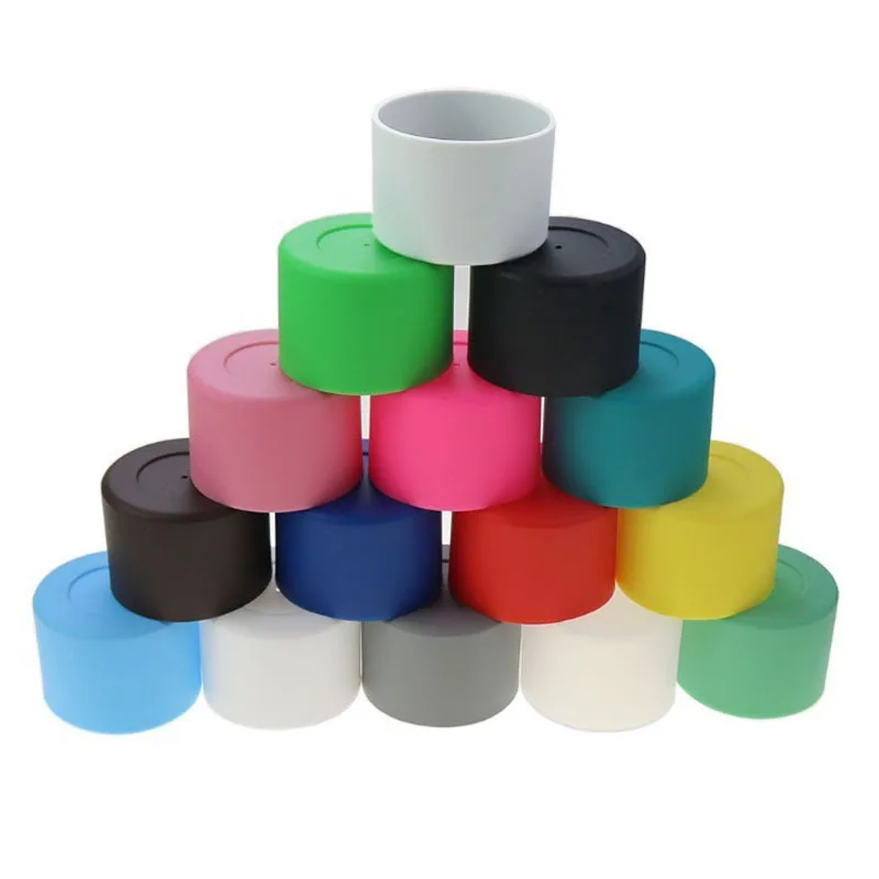 Food Grade Custom Silicone Cover Protective Water Bottle Bottom Sleeve Silicone Cup Boot For Stanley