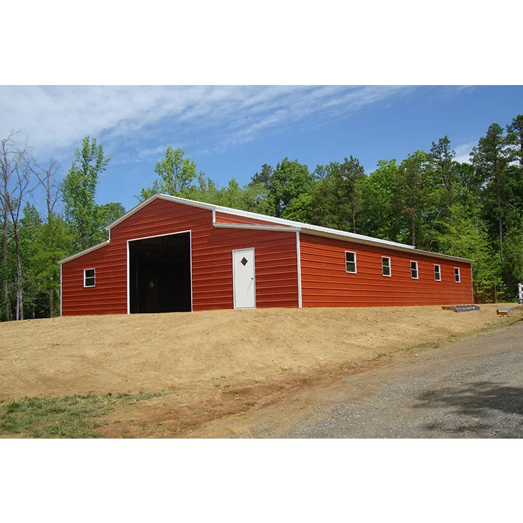 Cheap prefabricated large steel structure workshop prefabricated steel storage shed warehouse