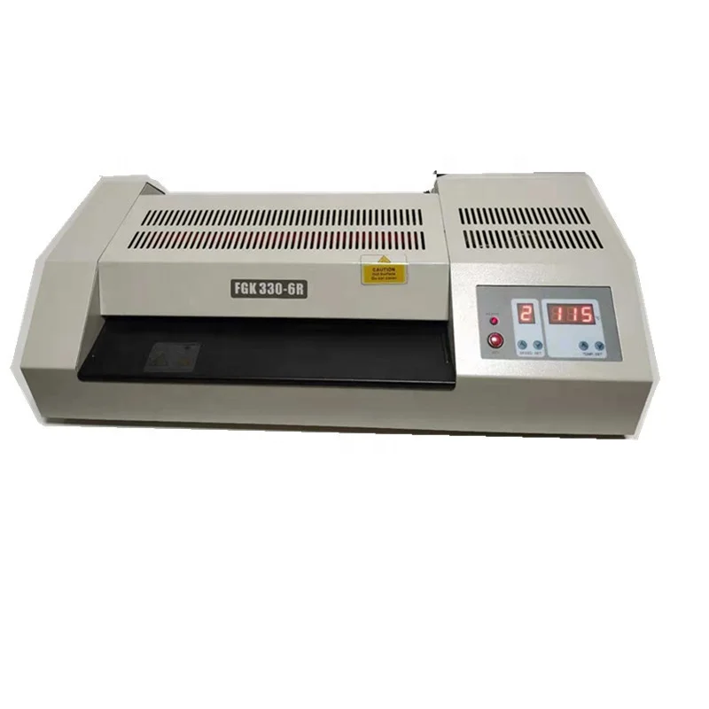 Высокое качество металлический корпус 6 роликов мешочек ламинатор с регулируемой скоростью A3 13 дюймов промышленная машина для ламинирования