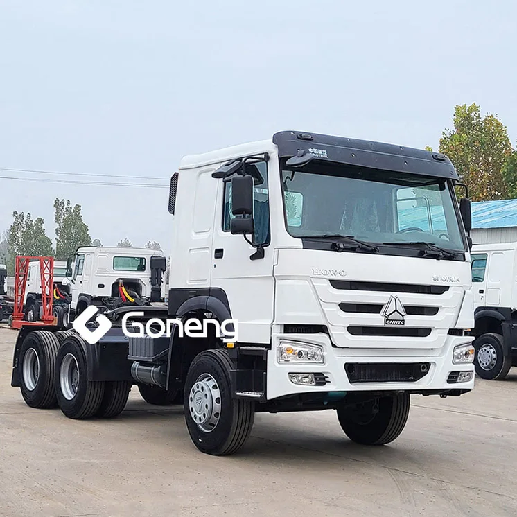 Б/у другая головка грузовика 6x4 б/у sinotruk howo 371 380 л.с. тягач 4x2