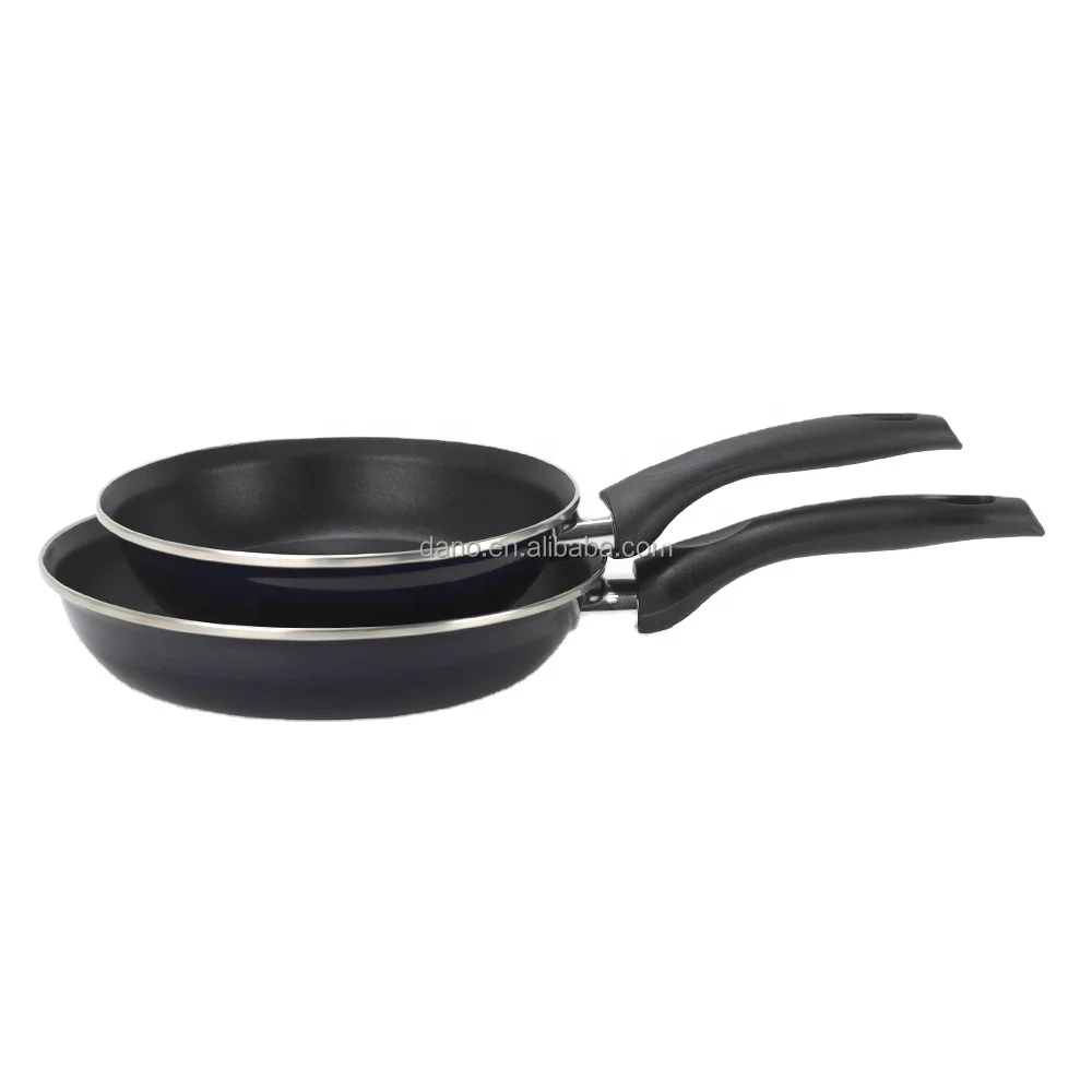 Enamel Frypan Factory directly Carbon Steel Enamel Baking pan Egg pan Enamel Frying Pans