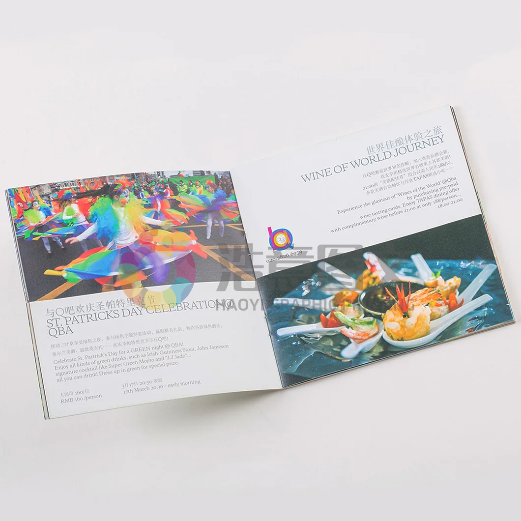 Good Quality Custom Instruction A5 Brochure Printing Books Manual Printing Service