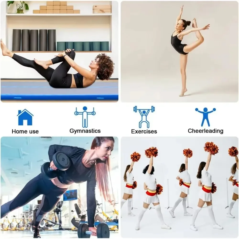 Air Track Air Mat For Artistic Gymnastics Training Inflatable Free Exercise Floor Rythmic Gymnastics Air Floor