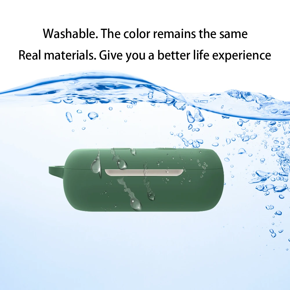 Акция от производителя: Силиконовая коробка для наушников Skullcandy, силиконовый защитный чехол, водонепроницаемый