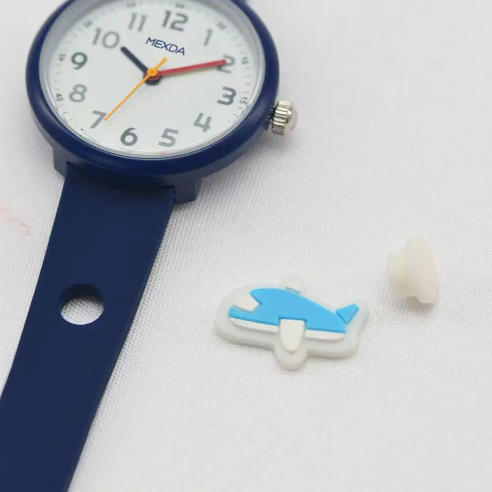 Pattern Children Watches and Kid Watch Movt Silicon Strap with Cute Montre Enfant Painting Colorful Japan Glass Silicone Fashion