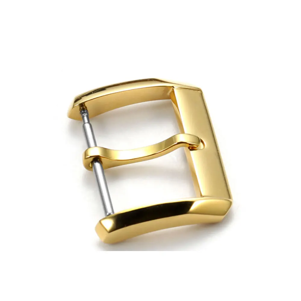 16mm 18mm 20mm 24 mm adjustable metal clasp watch band leather deployment watch clasp parts