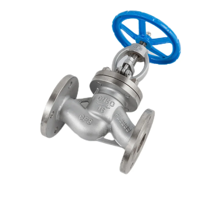 Factory Direct Stainless Steel Globe Valve Chemical High Temperature Resistant Plug Type Globe Valve