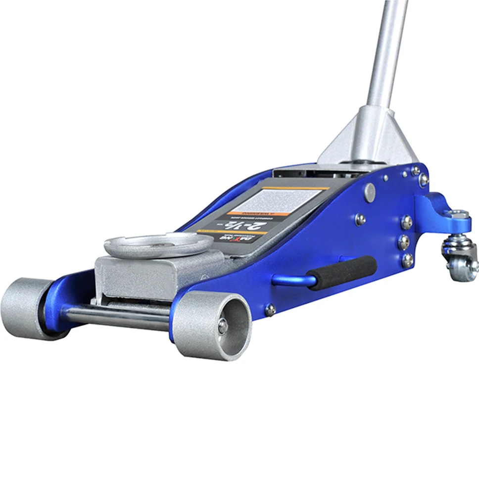 Низкопрофильный гидравлический алюминиевый Напольный домкрат 2,5 тонн, сертификат CE