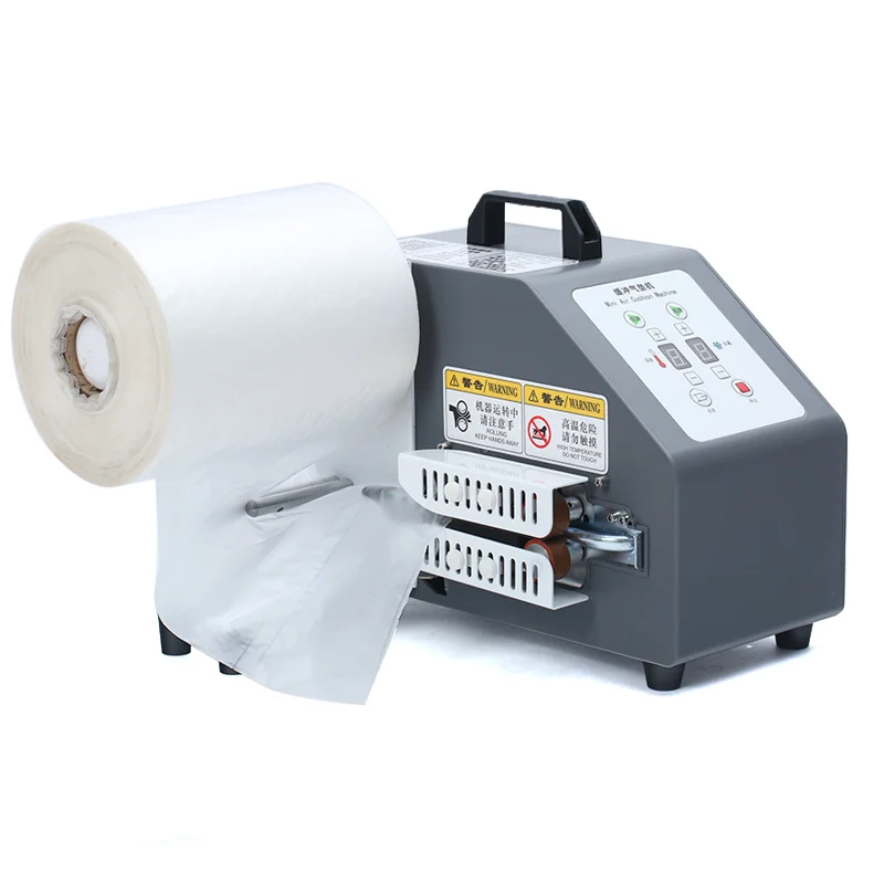 Bubble Roll Air Bubble Bag Cushion Film Bubble roll Wrap Making Lightweight Air Cushion Machine Air Bag Inflator Filling Machine