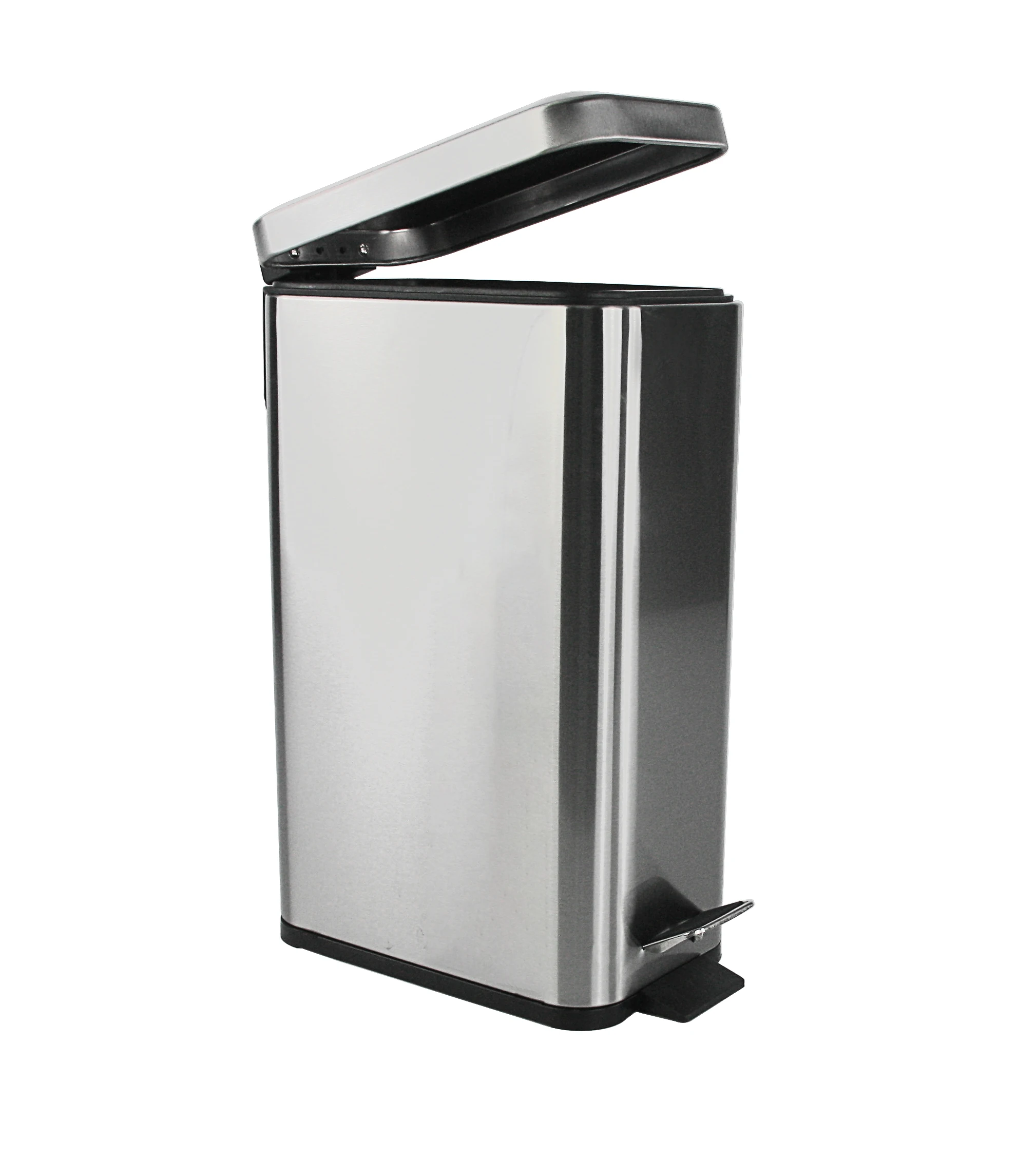 Space Saving Factory Direct Price Garbage Can Rectangle Large Capacity Foot Pedal Waste Bin