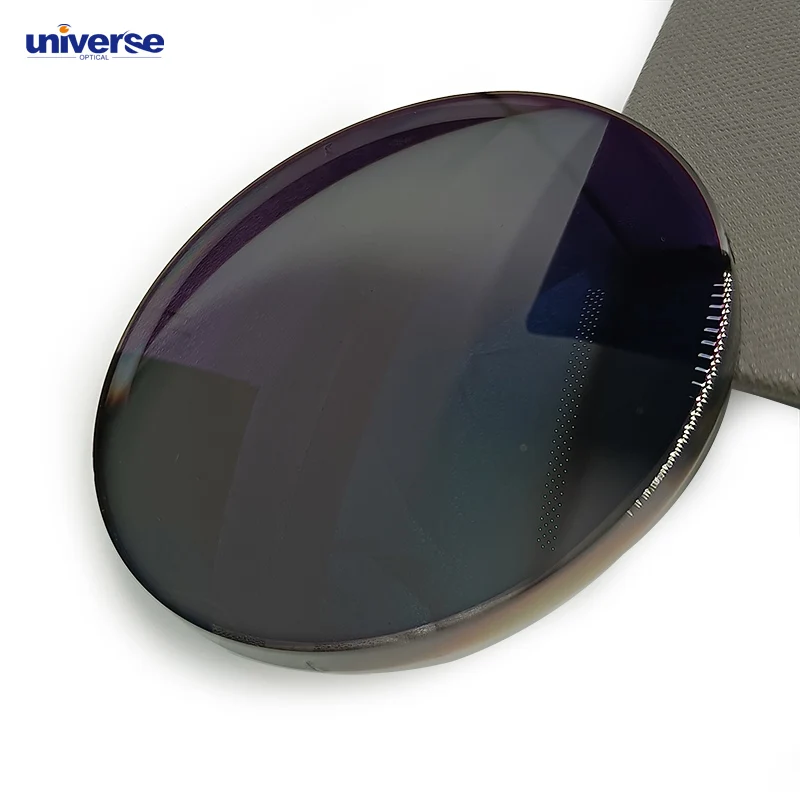 High Quality Bifocal Flat Top 1.56 Round Top  Photochromic Lenses HMC Optical Eyeglasses Lens