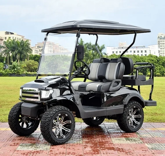 48V CE certificated street legal Electric utility vehicle quality 4 wheel drive hunting car