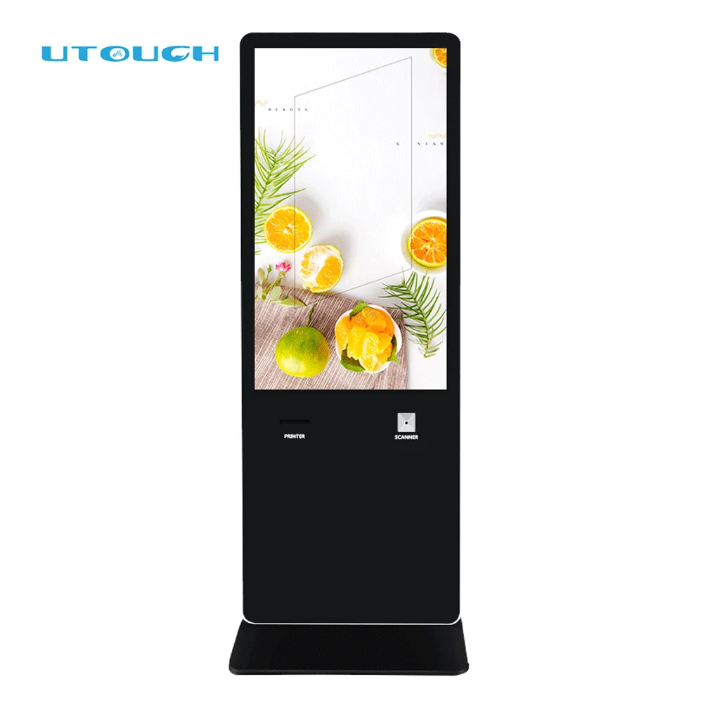 Restaurant ordering and payment small ticket printing scan code payment touch screen kiosk self-service terminal