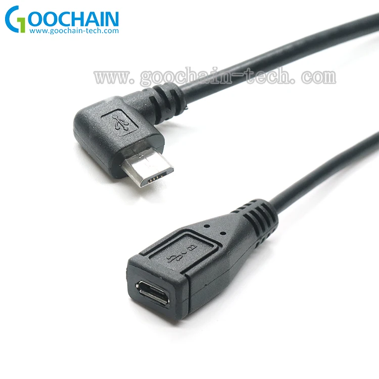 Кабель для зарядки с разъемом Micro USB «Папа-мама» и функцией