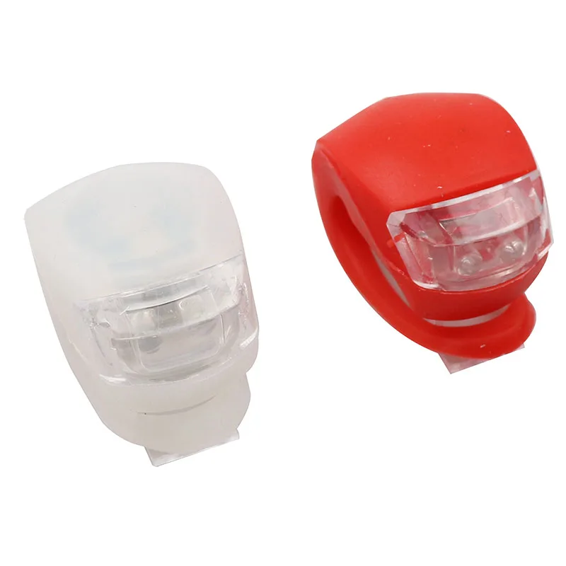 New Design High Capacity Colorful Safety Road Mountain Bike Light Set Helmet Safety Warning Bike Lamp LED Set