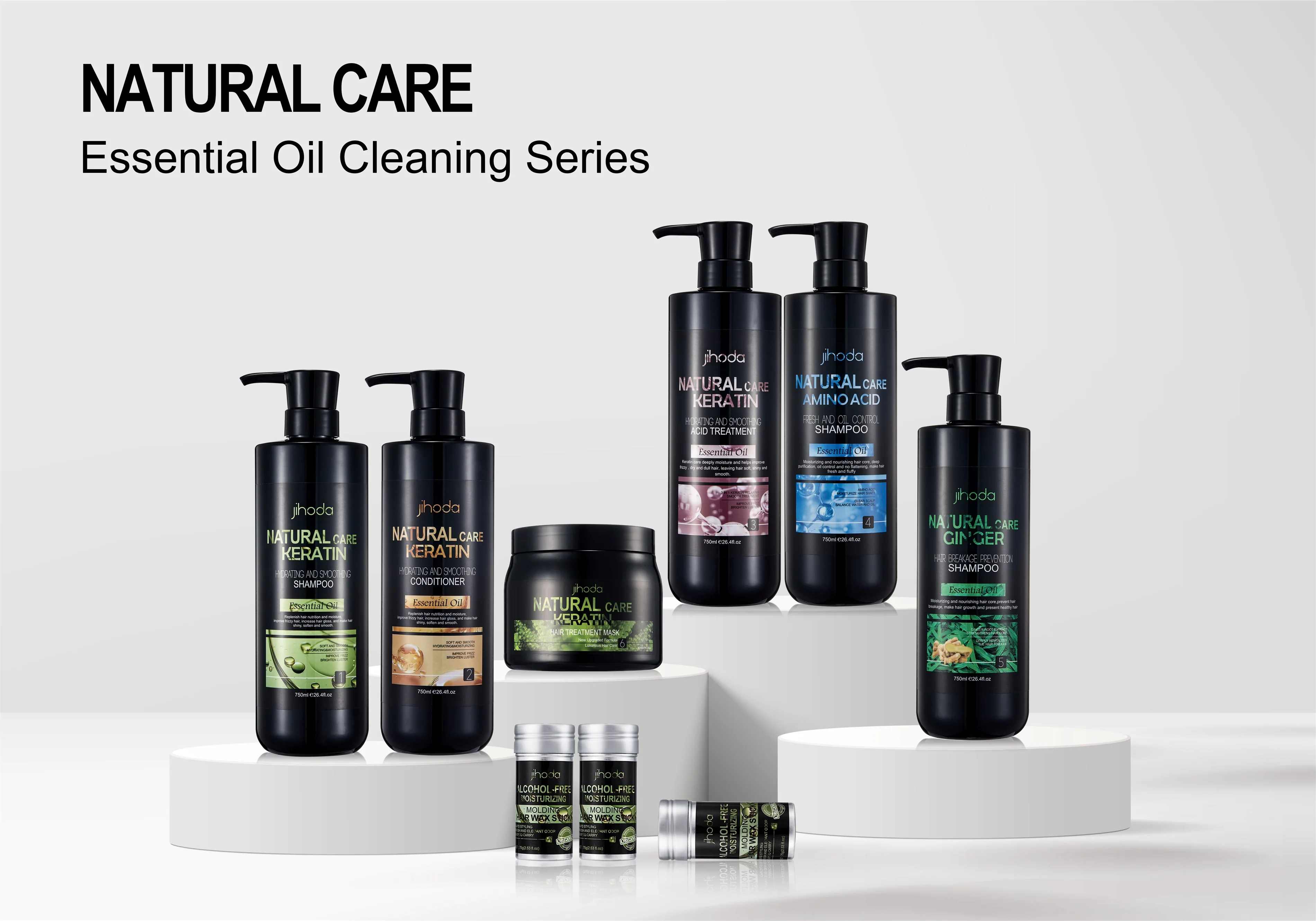 Natural Care Ginger Essence Hair Breakage Prevention Essential Oil Shampoo Anti-loss Strengthen Hair roots with Factory Price