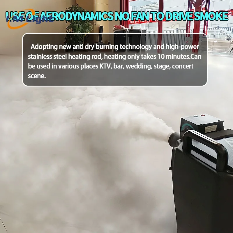 nimbus stage events atmosphere equipment/smog maker/dry ice low lying smoke machine 3500W dry Ice fog machine for wedding Party