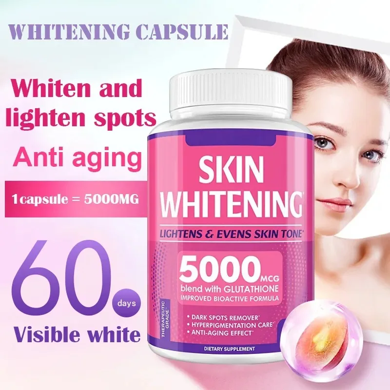 Collagen Skin Whitening Softgel Capsules Supplements Vitamin C Capsule Skin Whitening Glutathione Capsule With Anti-aging