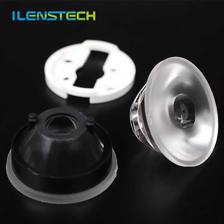 Hot selling  led lens optical led lens 36mm diameter acrylic 24deg  for outdoor lighting from ilenstech
