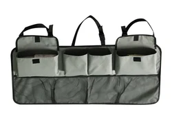 Suv Seat Back Hanging Bag Oxford Cloth Storage Bag Net Pocket Large Capacity Car Storage Bag
