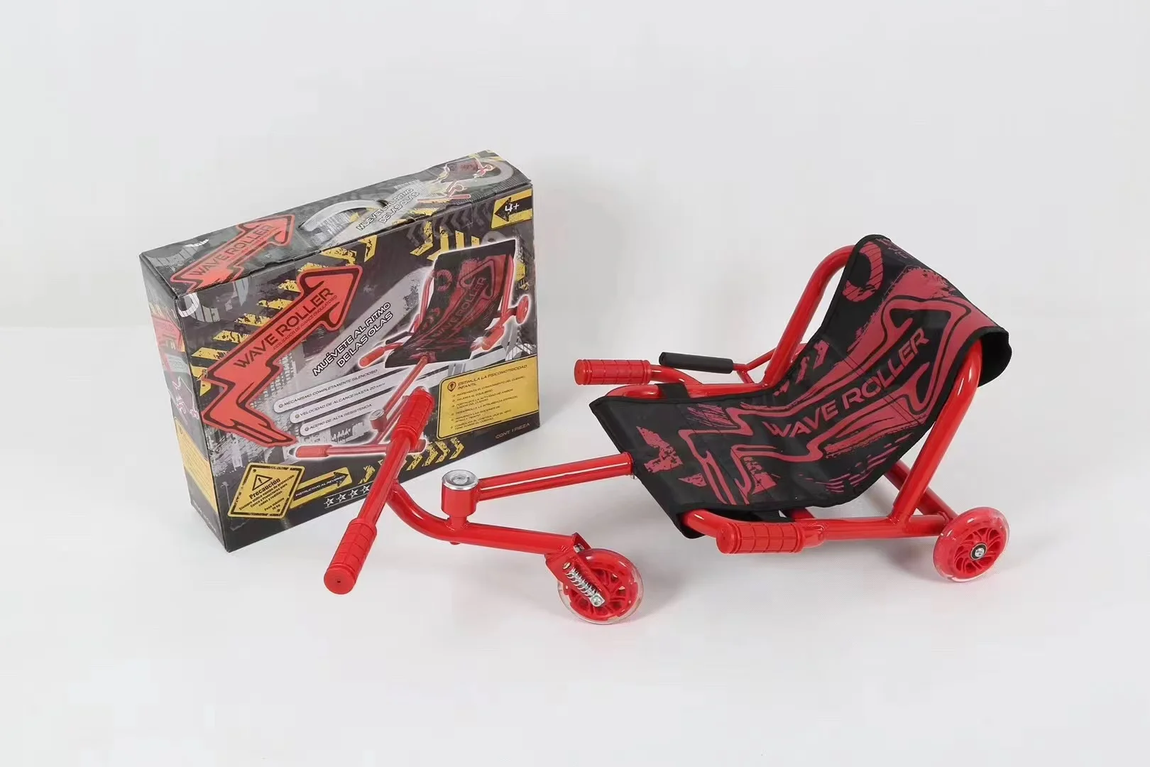 Factory Price Children Go Kart Hand Swing Wave Roller Ezyroller ezy Roller Ride on Toy with 3 Wheel Scooter for Kids