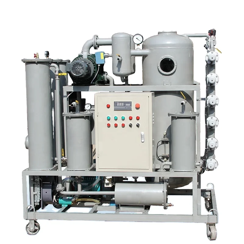 High Efficient Portable Vacuum Transformer Oil Purifier cleaning Machine Insulation oil purification plant