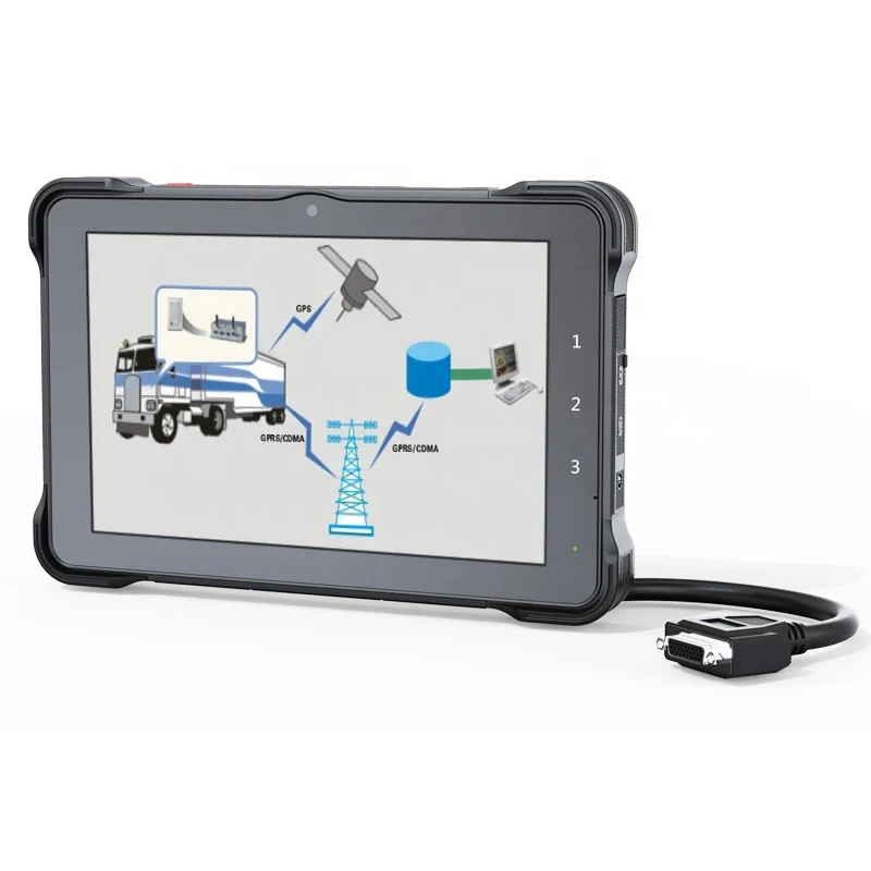 IP67 Rugged Small Linux Tablet Computer 10.1 inch Outdoors Sunlight Readable PDA