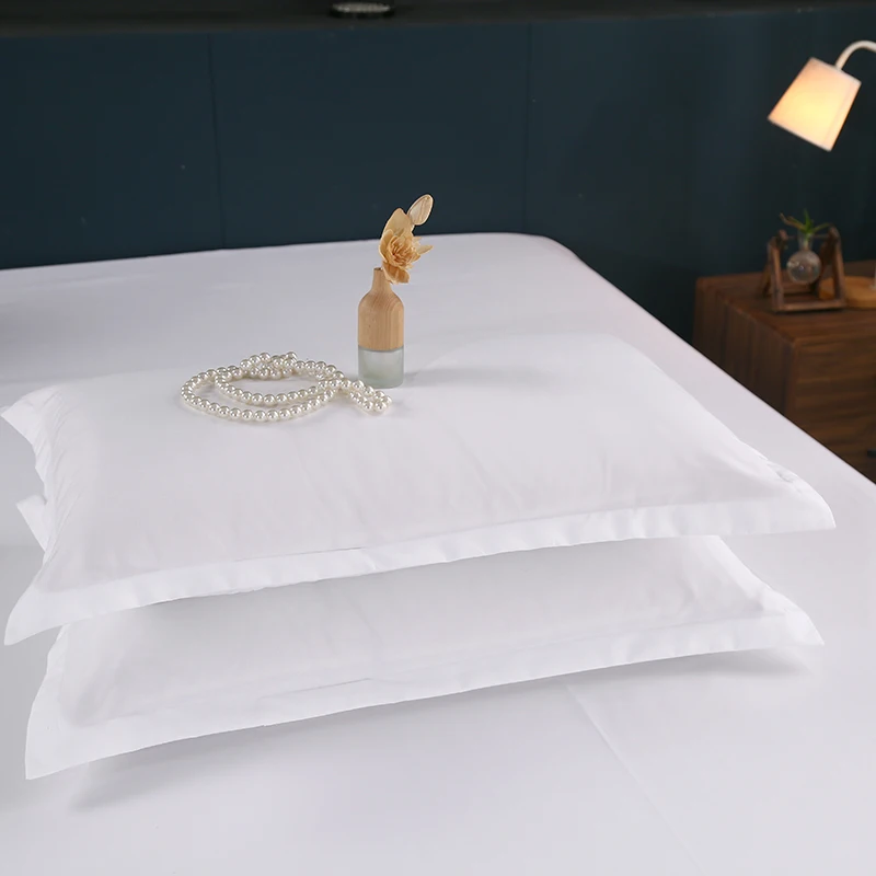 Custom 200Tc-1000Tc Satin Hotel Sheets 5 Star Luxury Flat Bed Linen for Hotel Bedding Sets