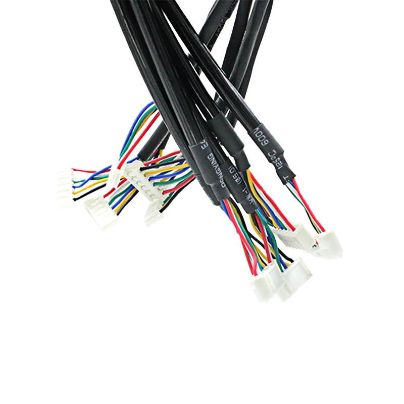Flexible Silicone Assembly Cable Ternimal Manufacturer Wire Harness Printer Connection Harness OEM ODM Accept