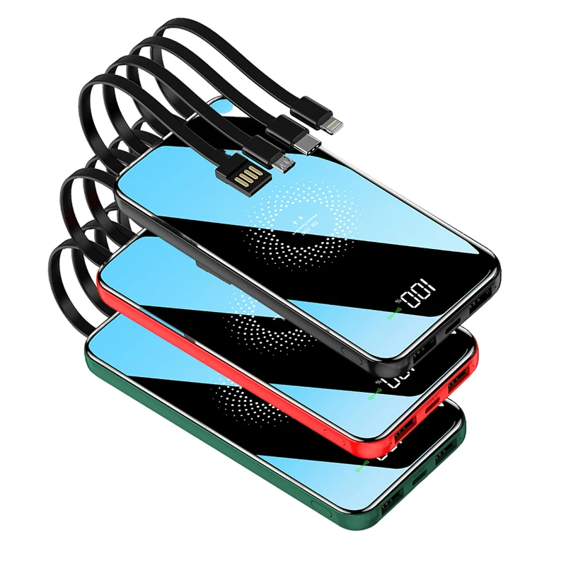 High Capacity 20000mah Portable Quick Charger Power Banks Magnetic 20000 Wireless Charging Powerbank for Iphone for Huawei