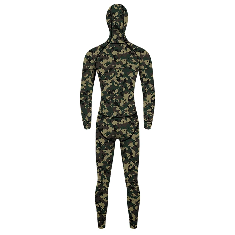 Custom Logo Camouflage Men Women Camo Spearfishing Wet Suit Camp Mens Spearfishing Wetsuits