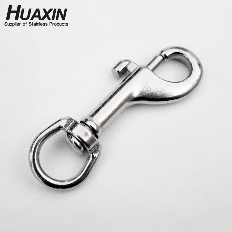 Top Quality Stainless Steel 304/316 Swivel Eye Snap Hooks/Swivel Bolt Dog Leash Snap Hook