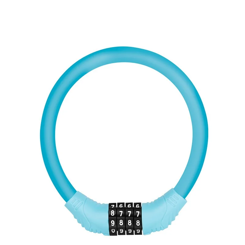 ROADUP Number Lock Self-set Password New Lightweight Bicycle Lock Four Digit Password Bicycle Lock