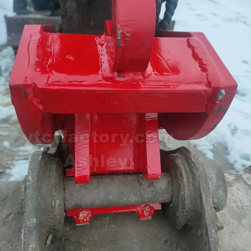 YTCT red color 45mm pin diameter excavator quick hitch