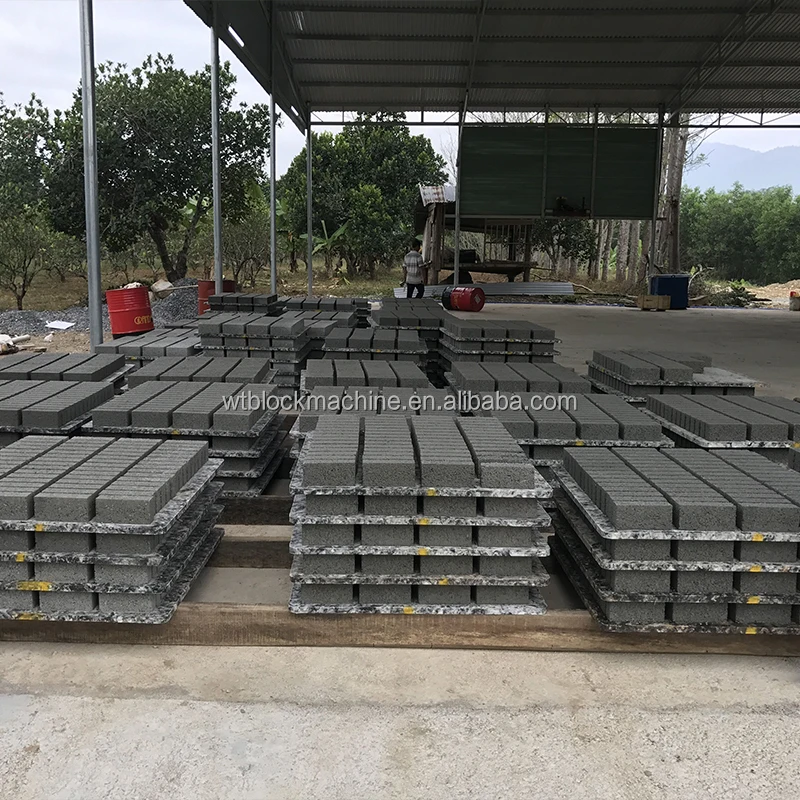 High quality and durability Custom Size GMT Fiberglass Block Brick Pallet For Block brick Making Machine