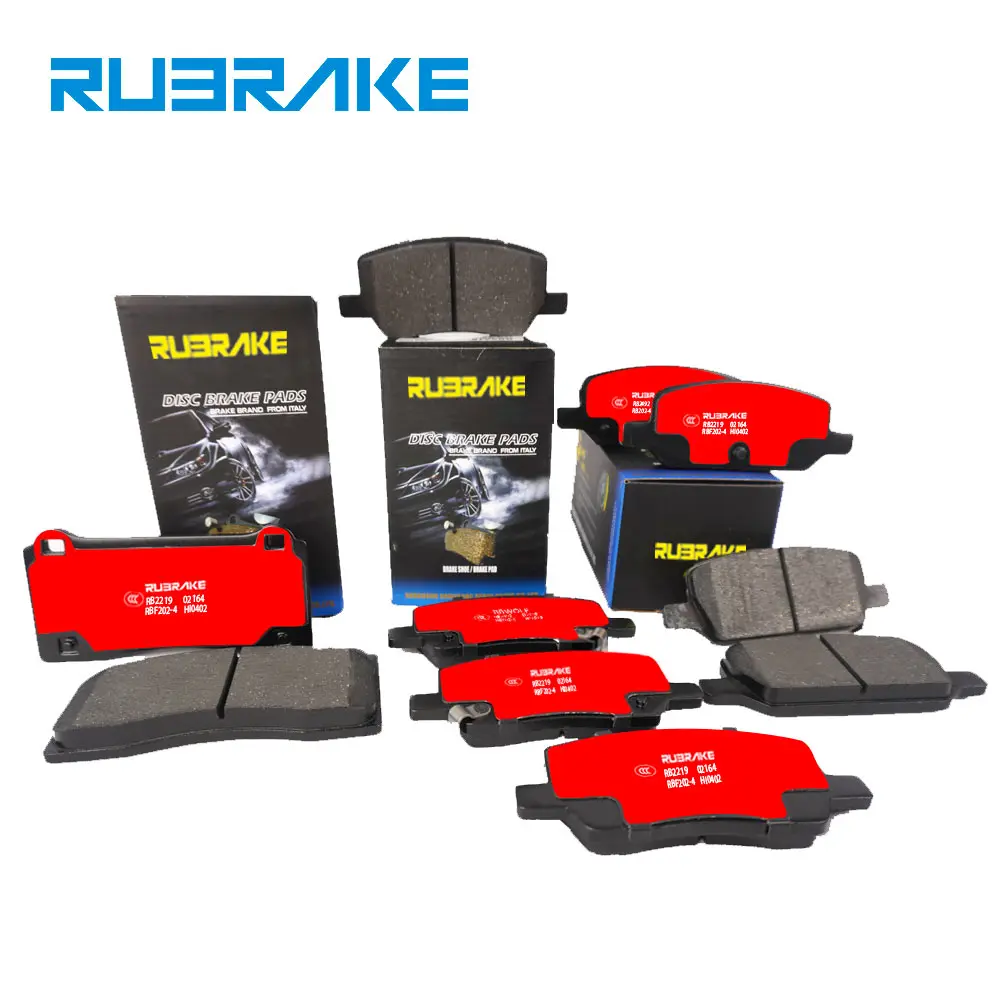 Новая разработанная популярная керамическая тормозная колодка RUBRAKE по конкурентоспособной цене для Tesla Model S750 2018-R