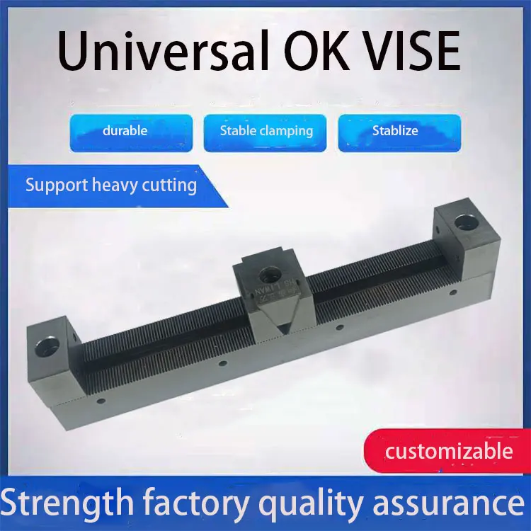 High quality CNC precision fixing screw M8 side by side OK vise
