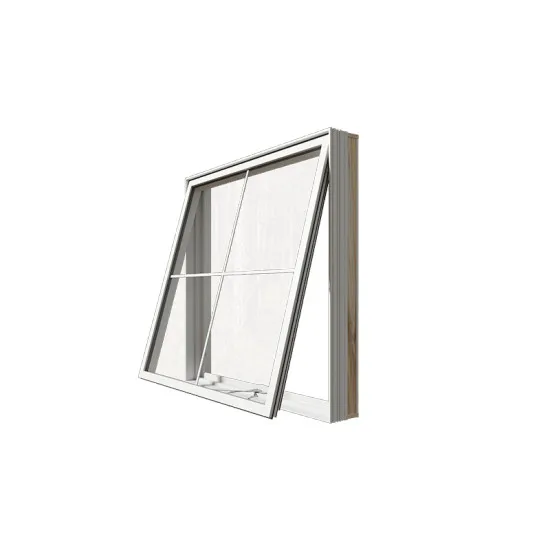 Superhosue New Design Original Popular Black Painted Thermal Break Aluminum Fixed And Awning Windows