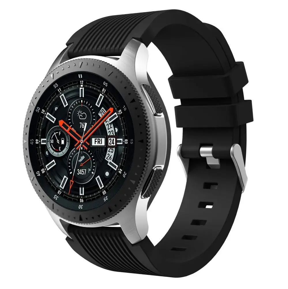  Ремешок силиконовый для Samsung galaxy Watch 46 мм сменный спортивный браслет Gear S3 Frontier/Classic