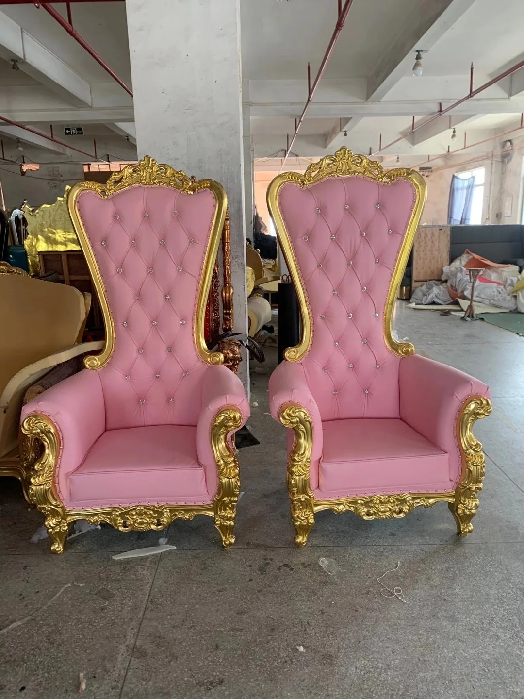
white event and wedding throne chairs 