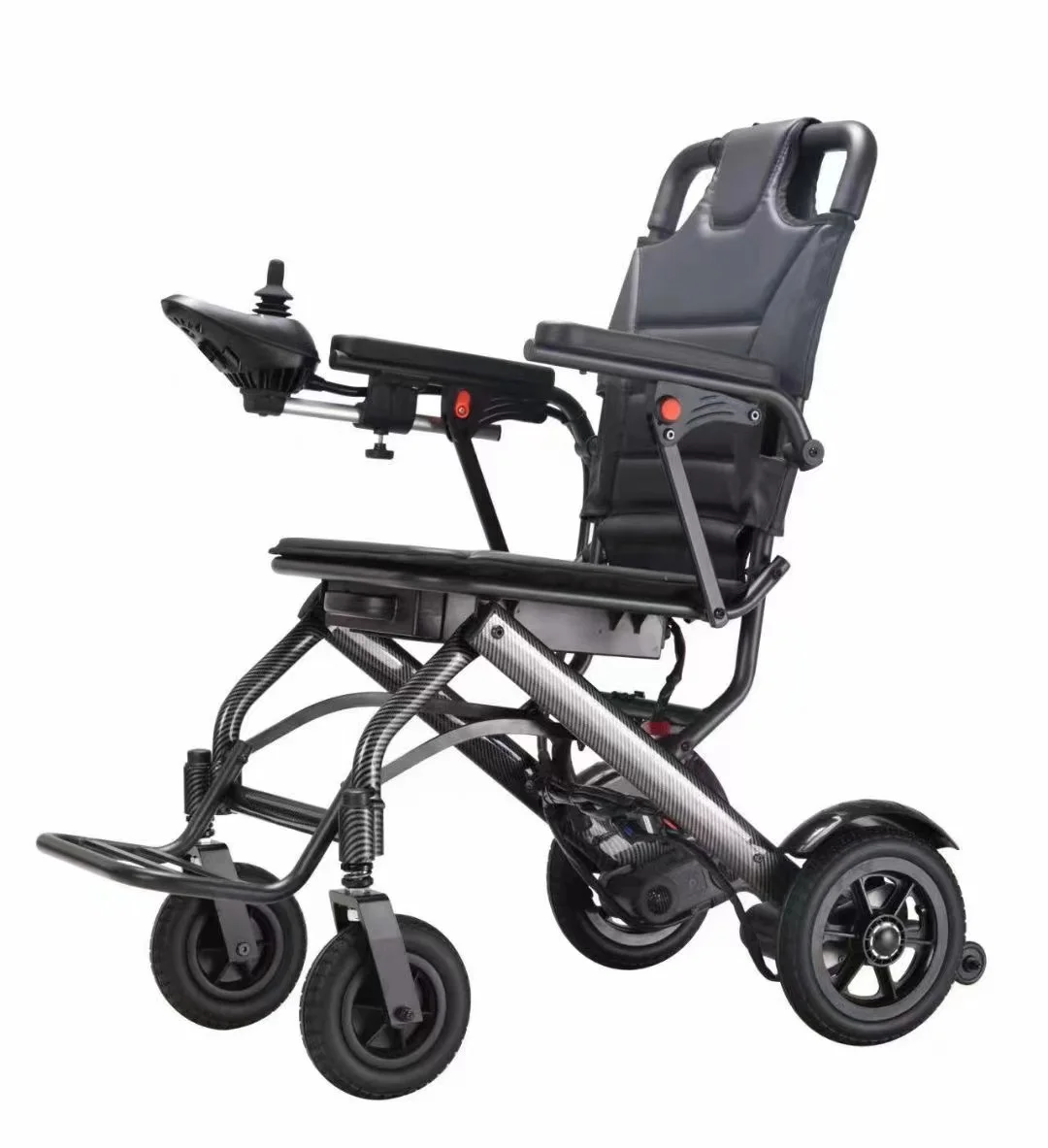 High Quality Cheap Price Aluminium Foldable Electric Wheelchair Motorized Power Wheelchairs for Elderly People