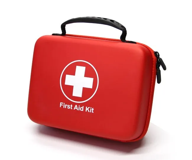 Custom 228 pcs EVA Empty Medical First Aid Carrying Hard Case Travel Bag