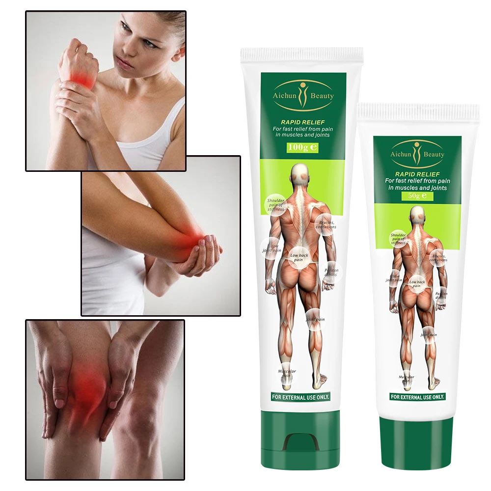 Aichun Beauty 50g Natural Organic Arthritic And Muscular Low Back Shoulder Pain Relief Multifunctional Massage Cream