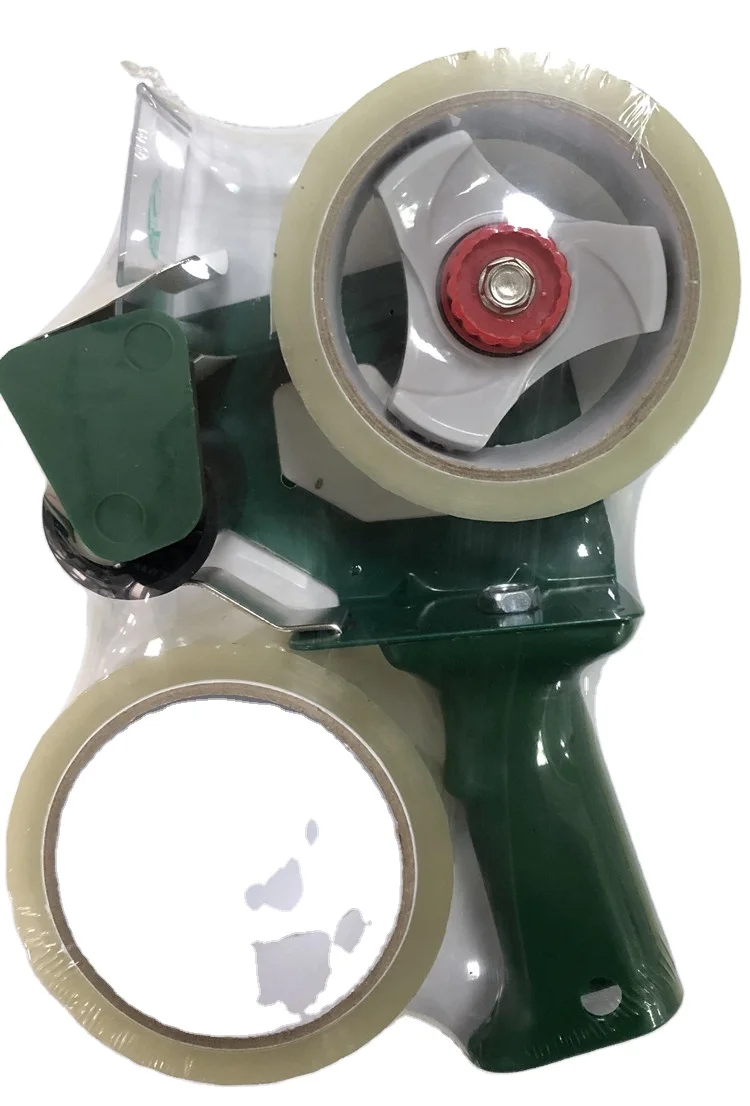 heavy duty good quality tape dispenser cutter ,handle gun tape dispenser